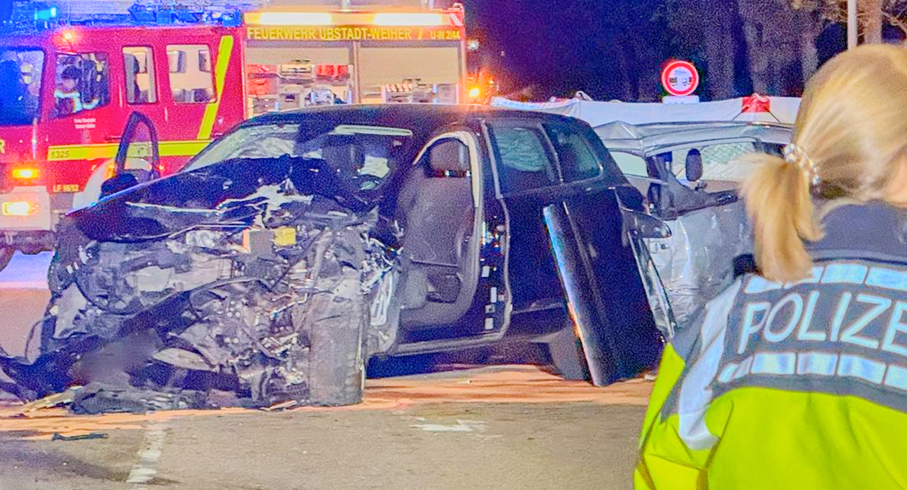 A5 Accident Near Ubstadt-Weiher: Lost Bike Carrier Injures Three